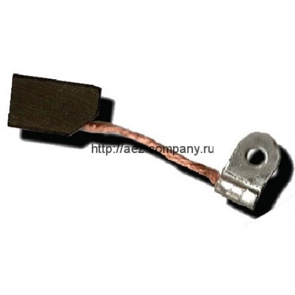 Щётки 6,3х10х16мм графит. с нак. поводок-флажок (Кама 3 - 5)