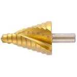 Сверло ступенчатое, 9-12-15-18-21-24-27-30-33-36 мм, HSS, спир. проф, Matrix 72358