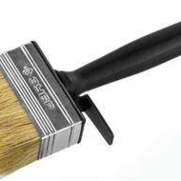 Кисть-макловица 30х120мм ЗУБР "ОПТИМА", светлая щетина пластмассовый корпус, 01802-12