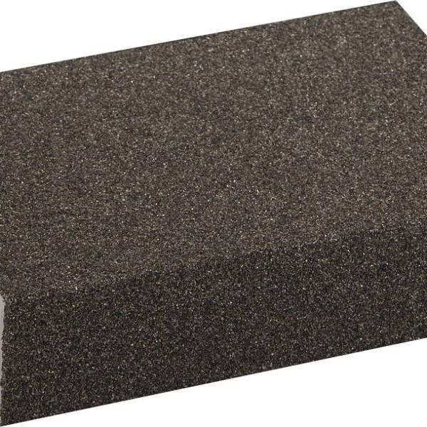 Губка Р80, шлифовальная четырехсторонняя, 100х68х26мм, ЗУБР ″Мастер″,35611-080