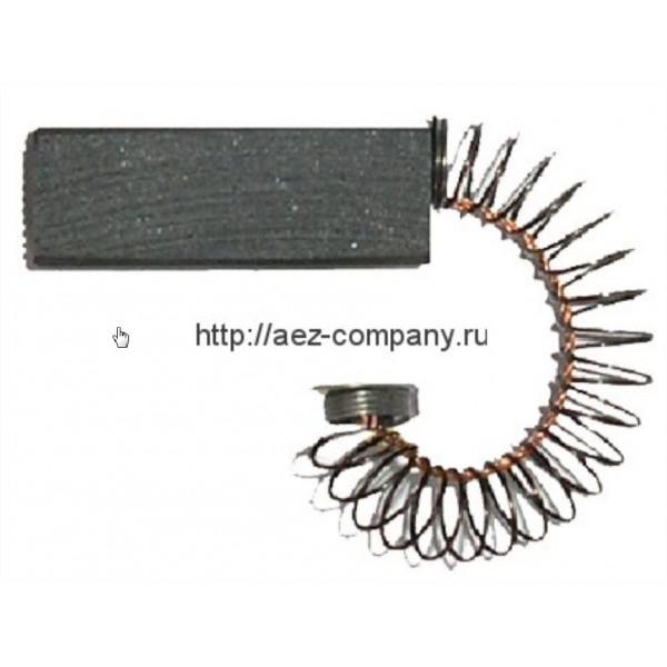 Щётки 6,3х11х28мм графит. с нак.кр. пятак b7.0 для пылесоса