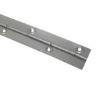 Петля рояльная 1000мм, цинк белый 4659