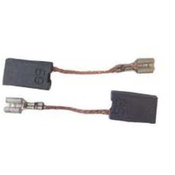 Щётки 7х13х23мм электроугольные 2шт. в пакете,поводок,клемма-мама, (G18ST, C23St) аналог - Hitachi 88 AEZ