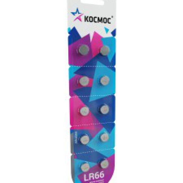Батарейка алкалиновая G4, LR66, L626, 177,377 BL10 КОСМОС 481371
